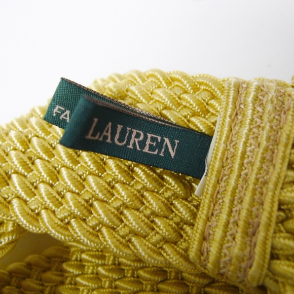 LAUREN Ralph Lauren Nylon Cord wide woven Belt main image 6